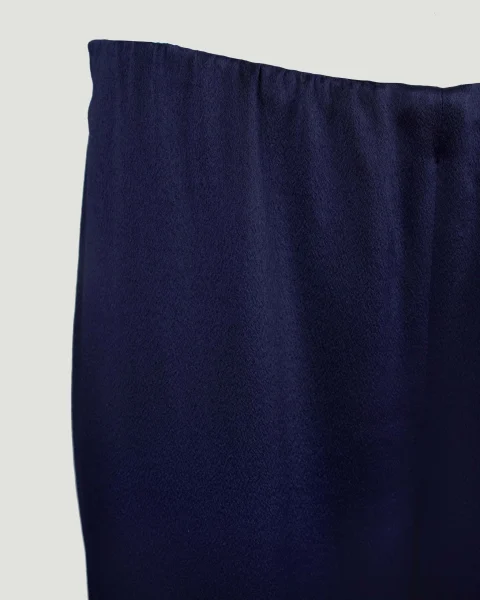 Flare Fit Trousers in Blue — снимка 3