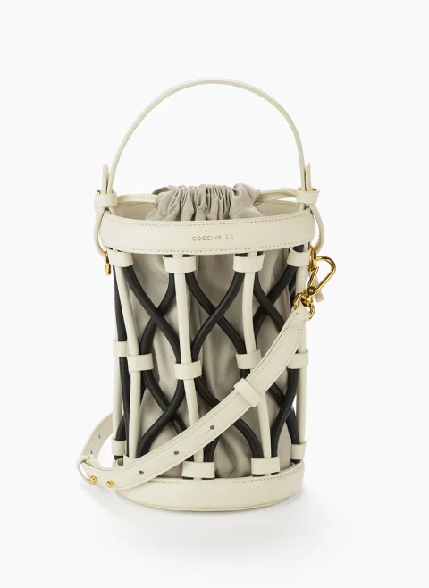 Чанта 'Bucket bag' Coccinelle Koi Pearl Noir — снимка 4