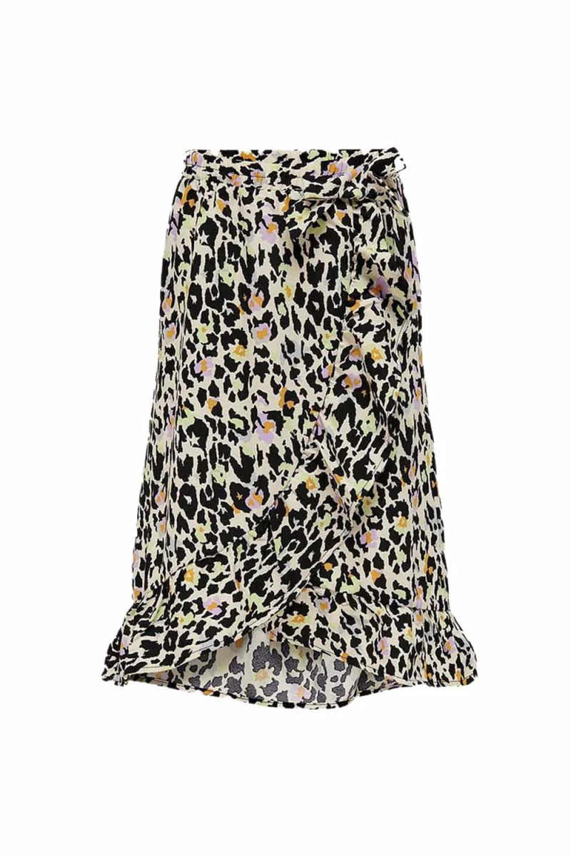 Детски пола Konstarly Lino Long Fake Wrap Skirt Ptm 15247516 15-3817 tcx lavender