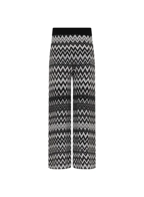 Панталон от фино плетиво Missoni Kids — снимка 2