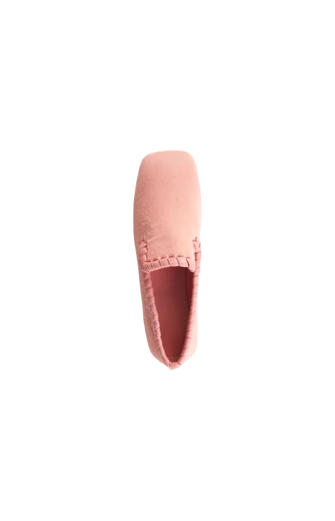 Square Toe Slipper in Blush — снимка 3