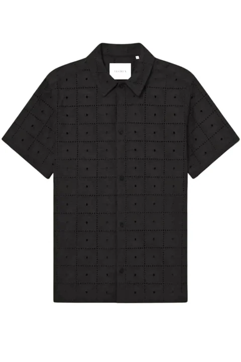 Риза Hector Anglaise Ss LDM401099 100100-black