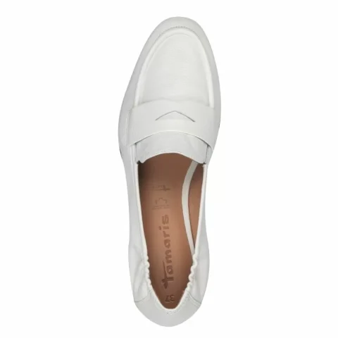 Дамски Лоуфър TAMARIS – 1-24210-42-100 WHITE — снимка 5