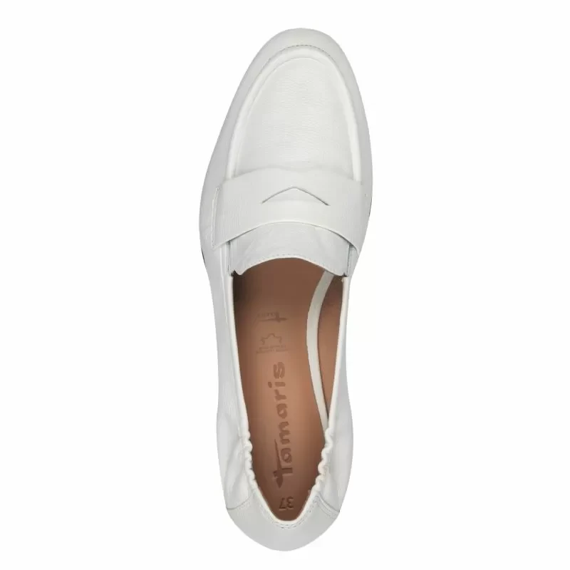 Дамски Лоуфър TAMARIS – 1-24210-42-100 WHITE — снимка 5