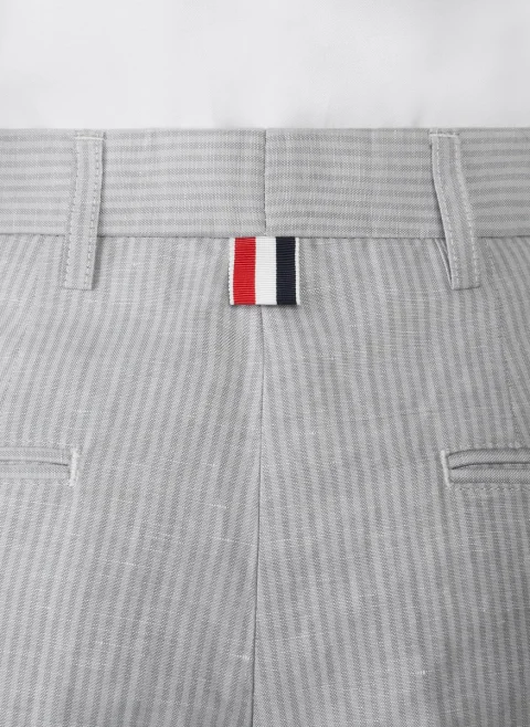Къс панталон с фино райе Thom Browne — снимка 4