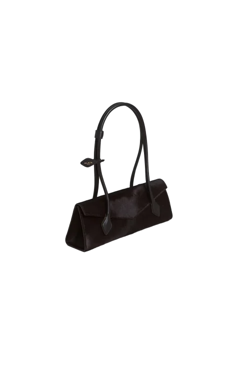 Le Teckel Flap Medium Bag in Haircalf — снимка 2