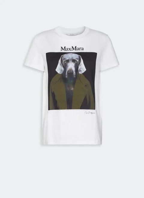 Тишърт с 'Iconic' принт Max Mara Mxmcalca