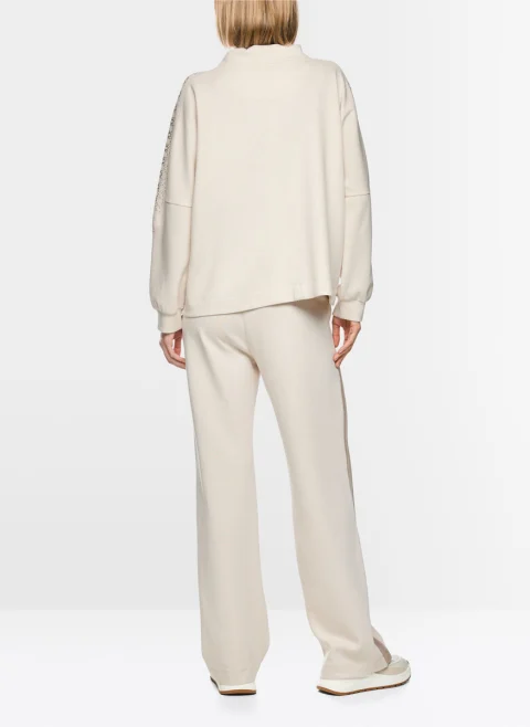 Суитшърт с декоративни кристали Marc Cain Sports — снимка 9