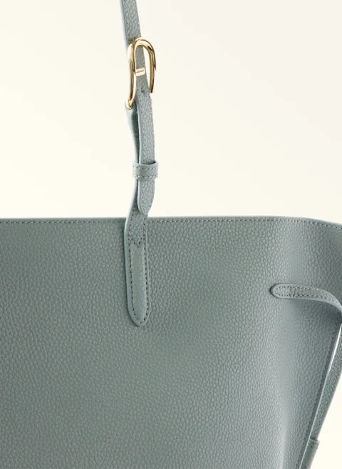 Кожена чанта Furla Ava Winter sky — снимка 3