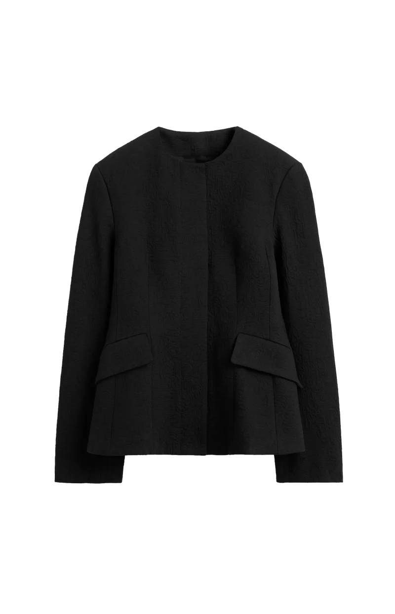 Jacquard Cotton Jacket