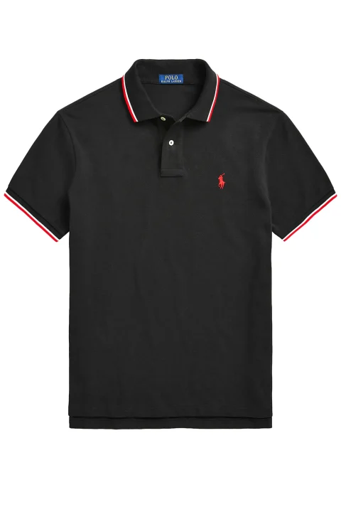 Polo Sskccmslmm1-Short Sleeve 710842621001 001 black