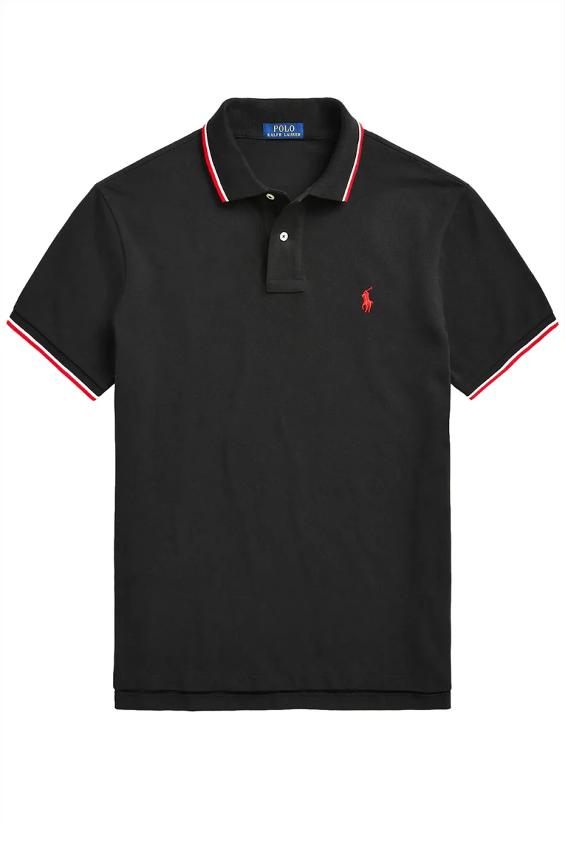 Polo Sskccmslmm1-Short Sleeve 710842621001 001 black
