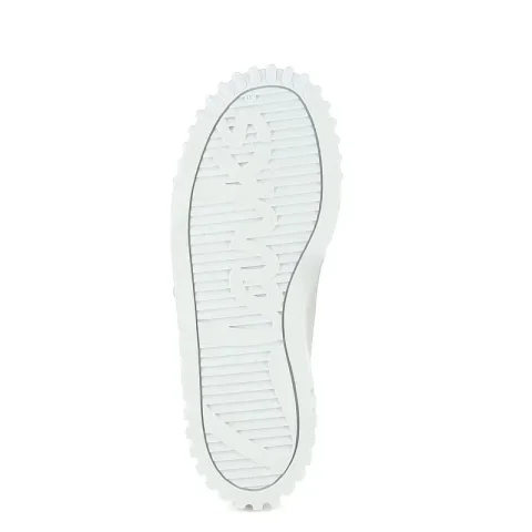 Дамски Сникърс CLARKS – 26183114 MAYHILL WALK WHITE LEATHER — снимка 4
