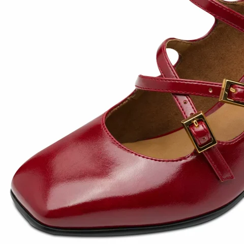 Токчета TAMARIS – 1-22458-45-500 RED — снимка 4