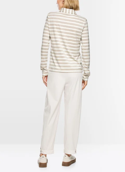 Полошърт с лурекс Marc Cain Sports — снимка 3