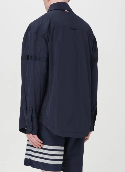 Яке 'Overshirt' Thom Browne — снимка 3