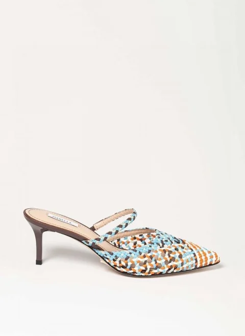 Обувки на ток 'Woven Mules' Marella Elgar — снимка 6