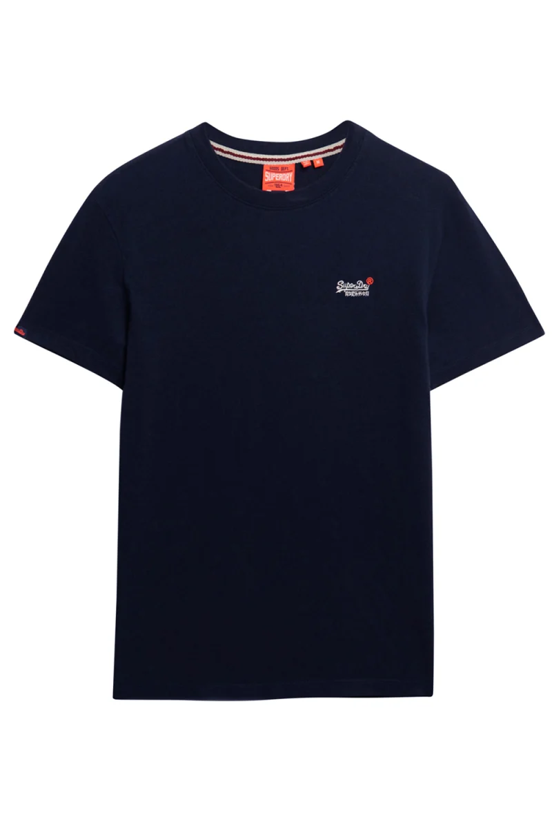 T-Shirt D1 Essential Contrast Emb M1012078B 98t eclipse navy