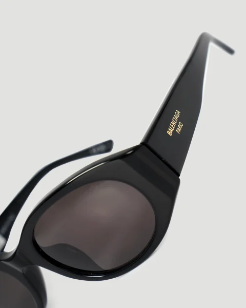Tuesday Round Sunglasses in Black — снимка 5
