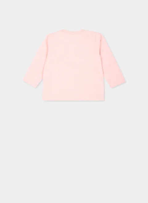 Блуза с принт 'Teddy Bear' Moschino Kids — снимка 8