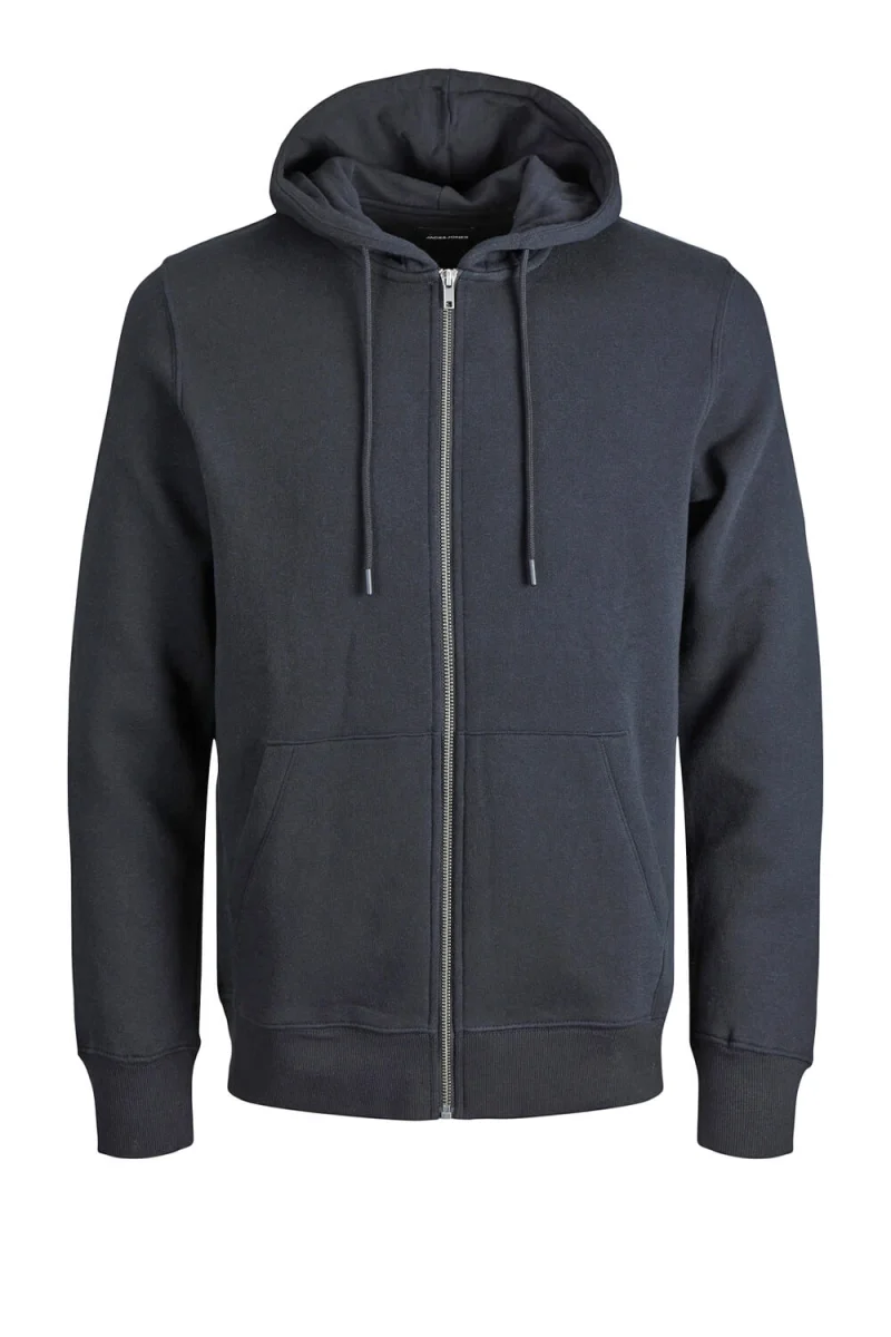 Жилетка Jjestar Basic Sweat Zip Hood 12210830 C-N10 black