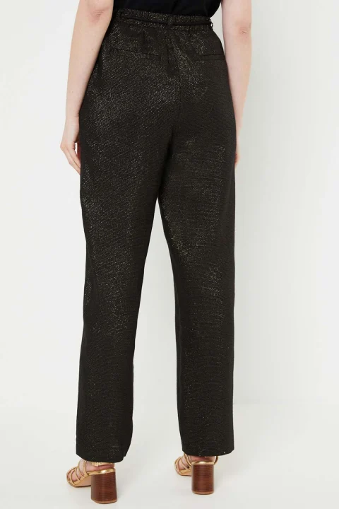 Панталон Vmryle Hr Loose Pants Wvn Lcs 10285257 C-N10 black — снимка 2