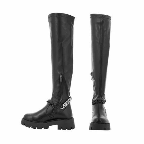 Дамски Чизми TAMARIS – 1-1-25625-29 001 BLACK — снимка 5