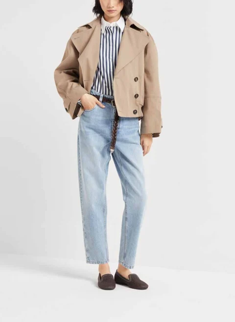Деним 'Baggy' Brunello Cucinelli — снимка 4