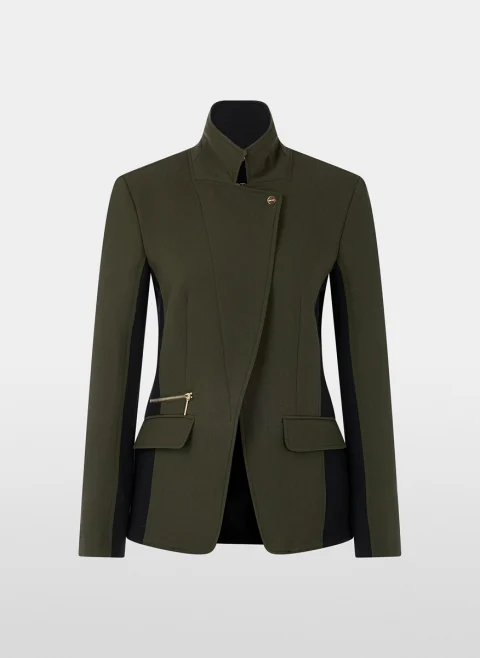 Блейзър с контрастни кантове Marc Cain Collections — снимка 7