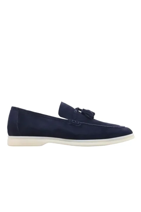 Moccasins LUCIANO SUE bleu 501 sciarada