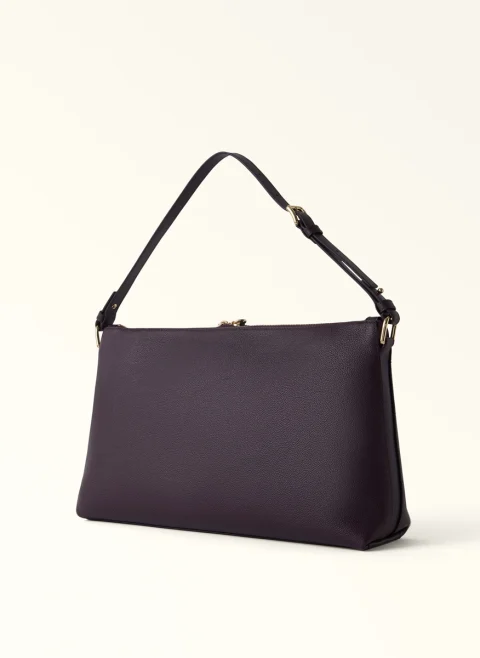 Кожена чанта Furla Debby Winter Bloom — снимка 2