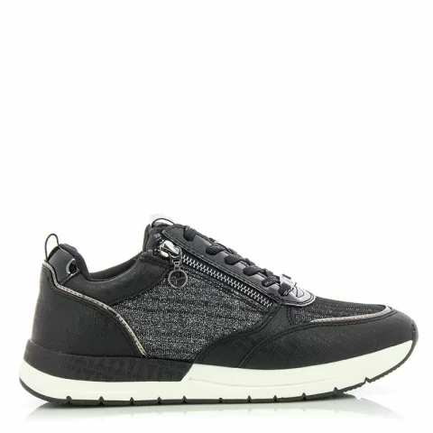 Дамски Сникърс TAMARIS – 1-1-23732-21 BLACK/PEWTER