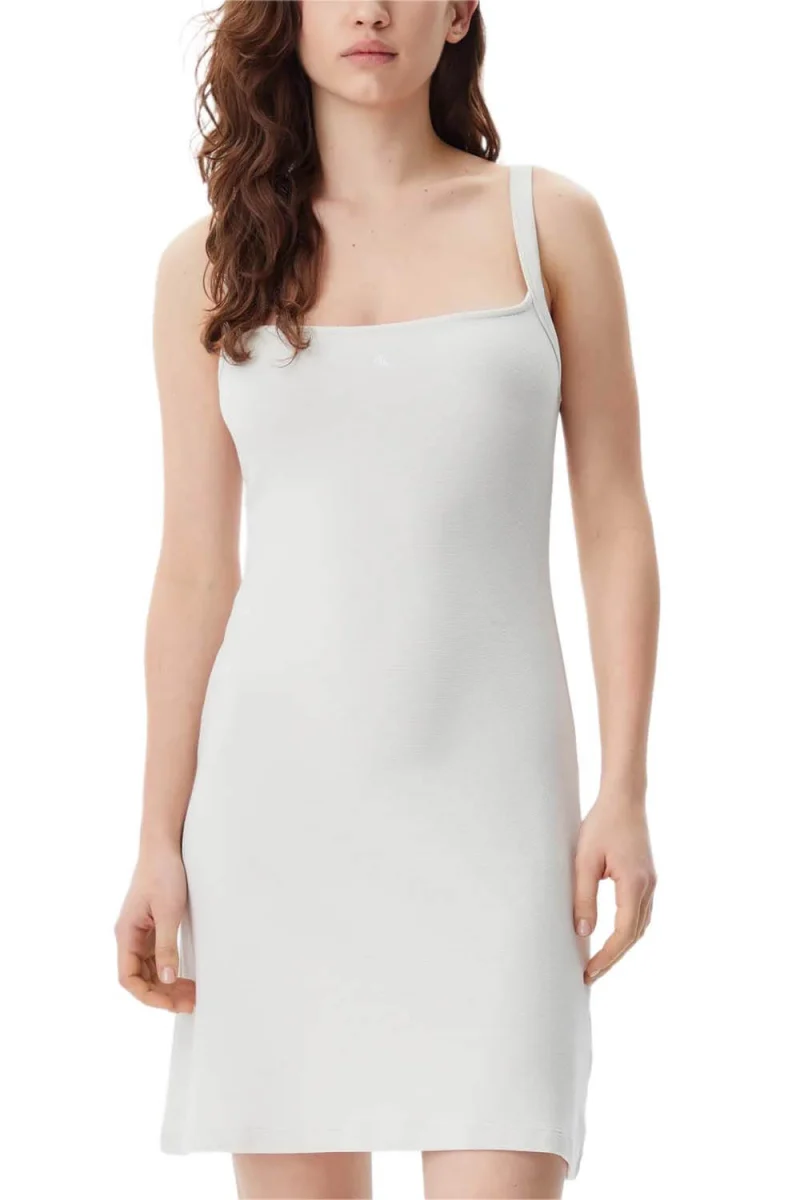 Рокля Soft Rib Fit & Flare J20J225272 ADA chalk