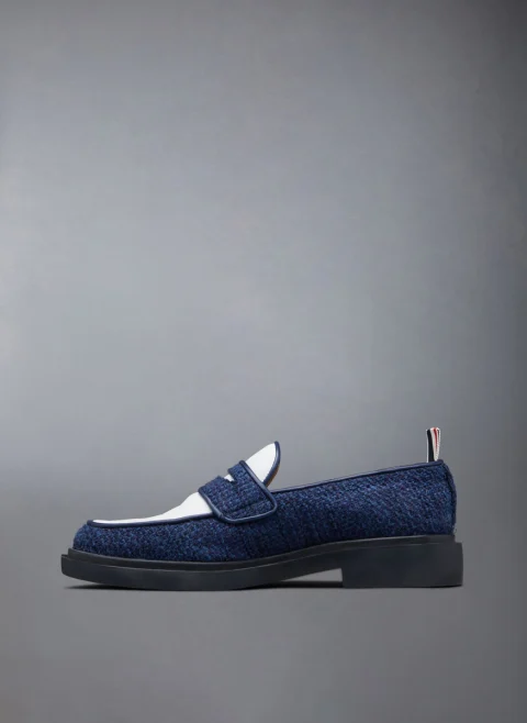 Мокасини 'Tweed Penny' Thom Browne — снимка 3