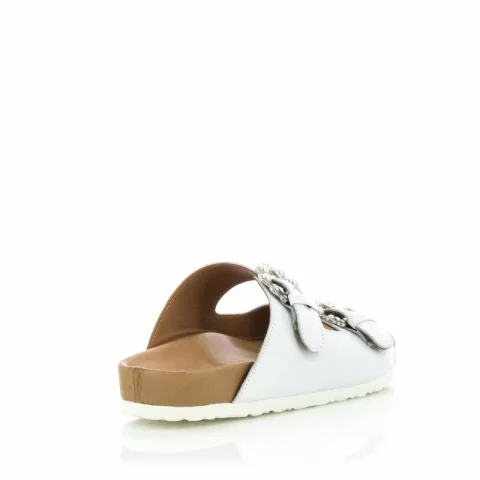 Дамски Равни Чехли MODA IN PELLE – 25041OPAAL WHITE 31 — снимка 2
