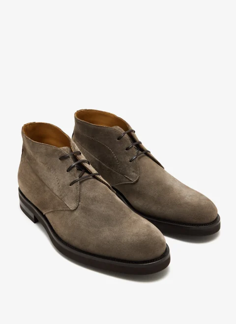 Обувки от велур 'Sebastiano' Ferragamo — снимка 1