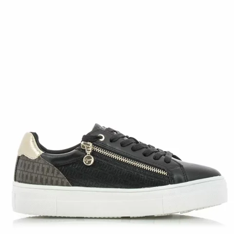 Дамски Сникърс TAMARIS – 1-23313-41-048 BLACK/GOLD