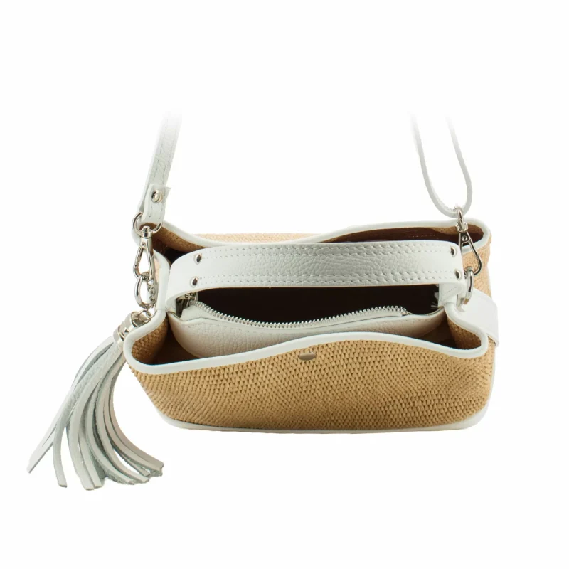 Класически Чанти JUICE – 112595 WHITE — снимка 5