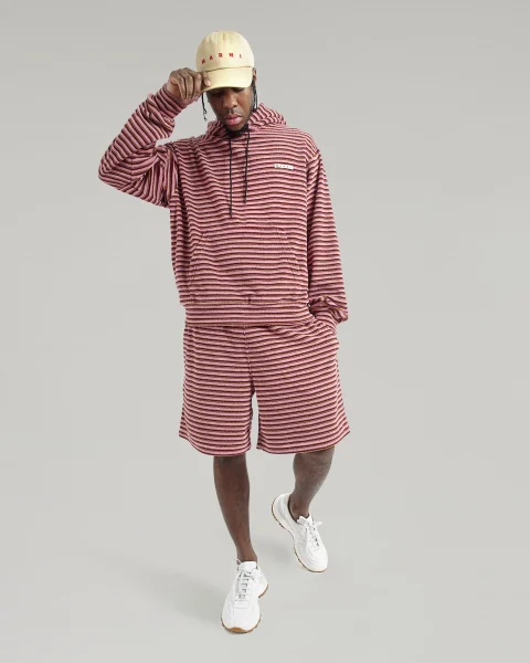 Layered Striped Shorts — снимка 2