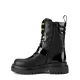 Дамски черни боти VERSACE JEANS — снимка 4