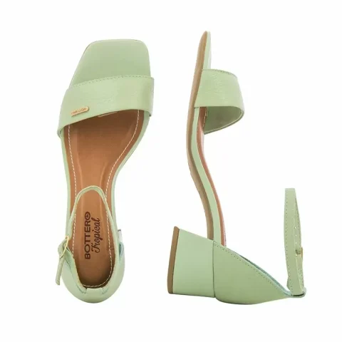 Дамски Сандали На Ток BOTTERO – 356705 VERDE PASTEL — снимка 5