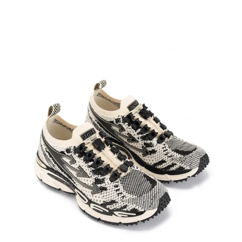 Дамски бежови маратонки OFF-WHITE — снимка 6