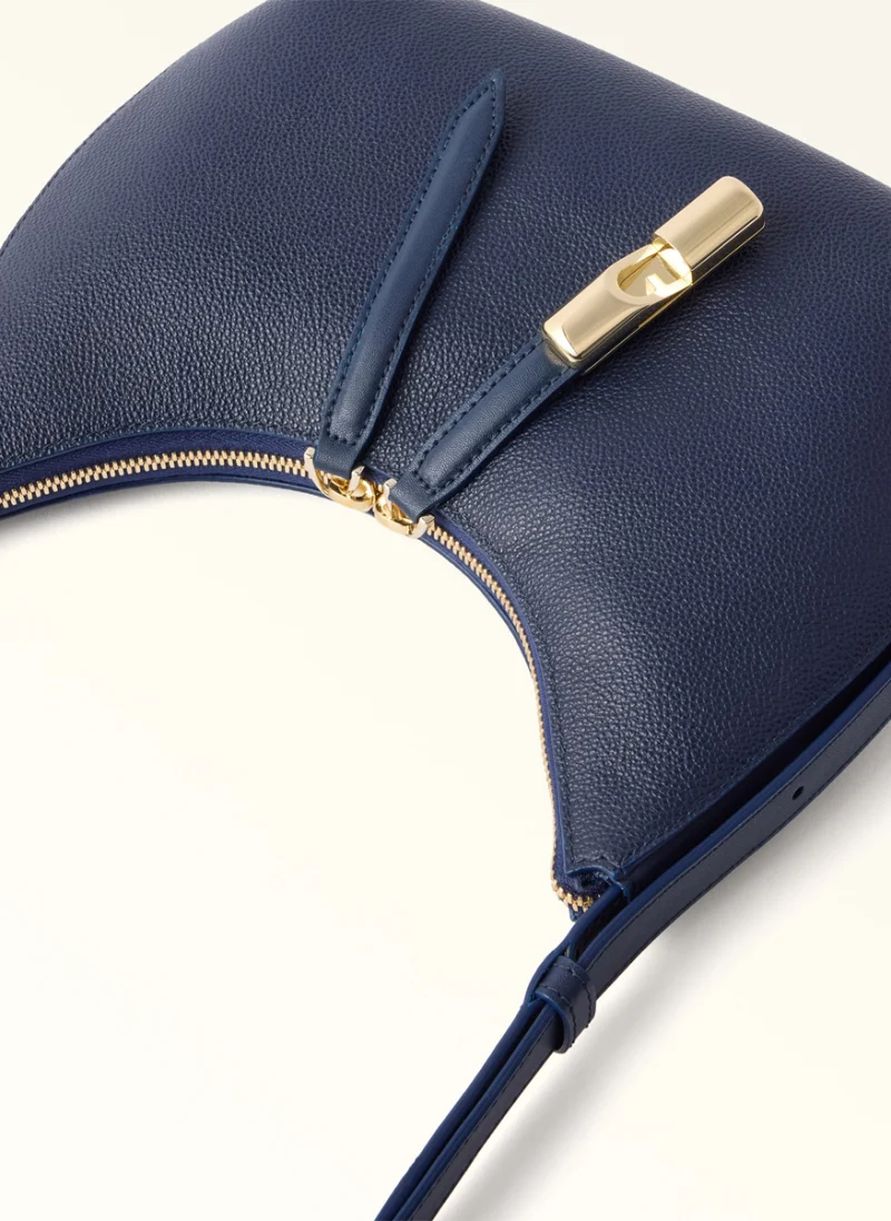 Мини чанта Furla Goccia Ink Blue — снимка 4