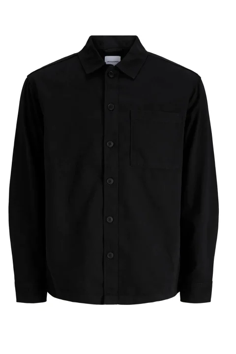 Риза Jjearchive Twill Overshirt 12298582 C-N10 black
