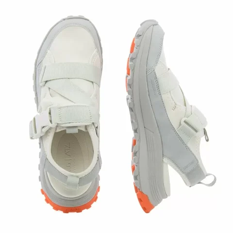 Дамски Сникърс CLARKS – 26170580 ATLTREK STRAP LIGHT GREY — снимка 5