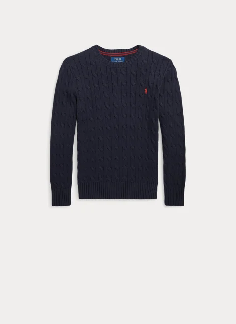 Пуловер 'Cable-Knit' Ralph Lauren Kids 6-14 — снимка 4