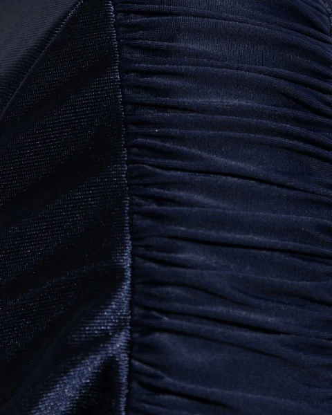 Fitted Tracksuit Dress in Dark Navy — снимка 3