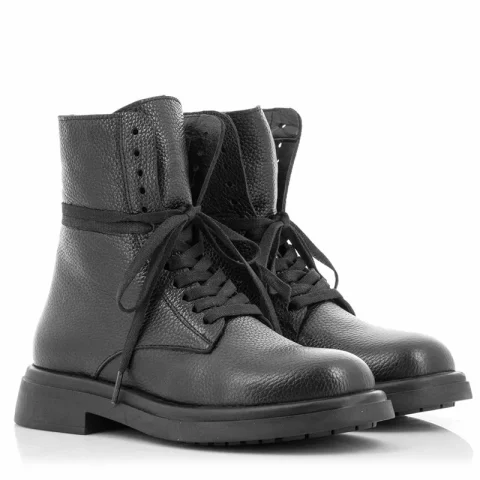Дамски Кубинки CARLO FABIANI – 247-8304 BLACK — снимка 3