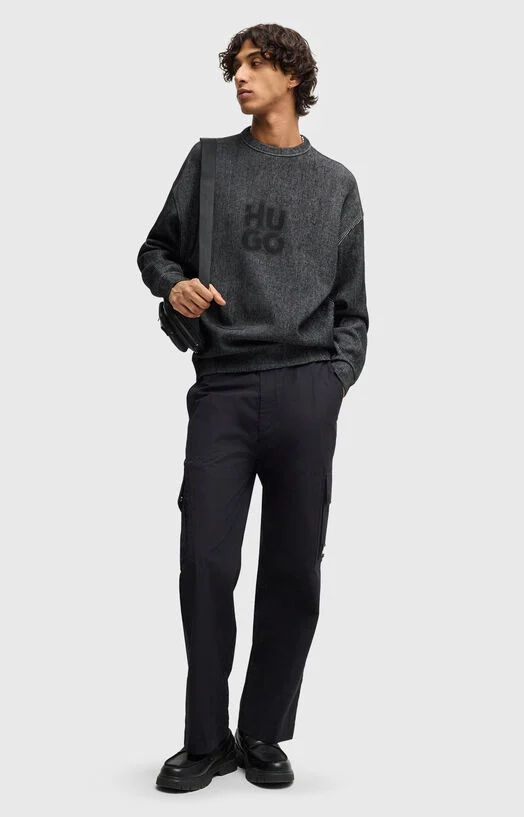 Cargo pants with logo — снимка 4
