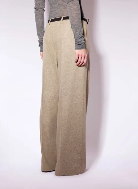 Панталон от кашмир 'Wide leg' Liviana Conti — снимка 3
